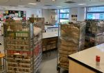 Buile Hill Academy staff make food parcels for parents